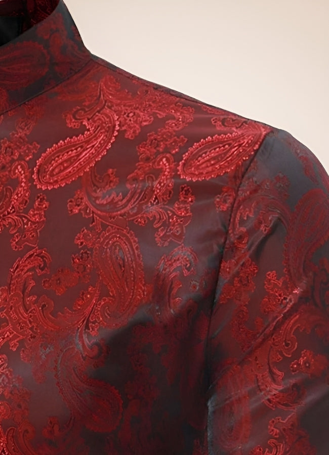 Men's Steampunk Long Sleeve Shirt UK