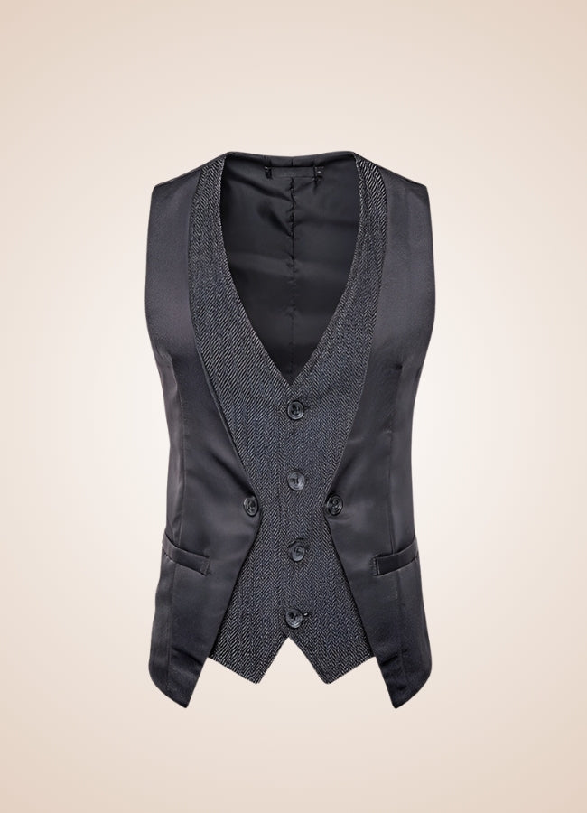 Men's Steampunk Vintage Vest UK