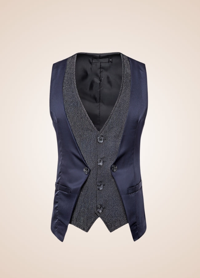 Men's Steampunk Vintage Vest UK