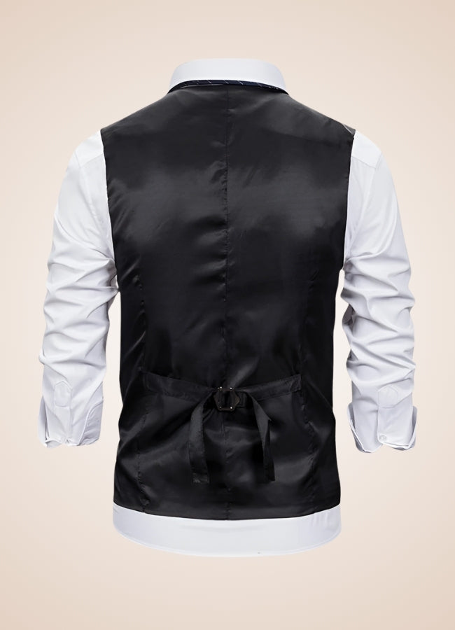 Men's Suit Vest With Chain UK