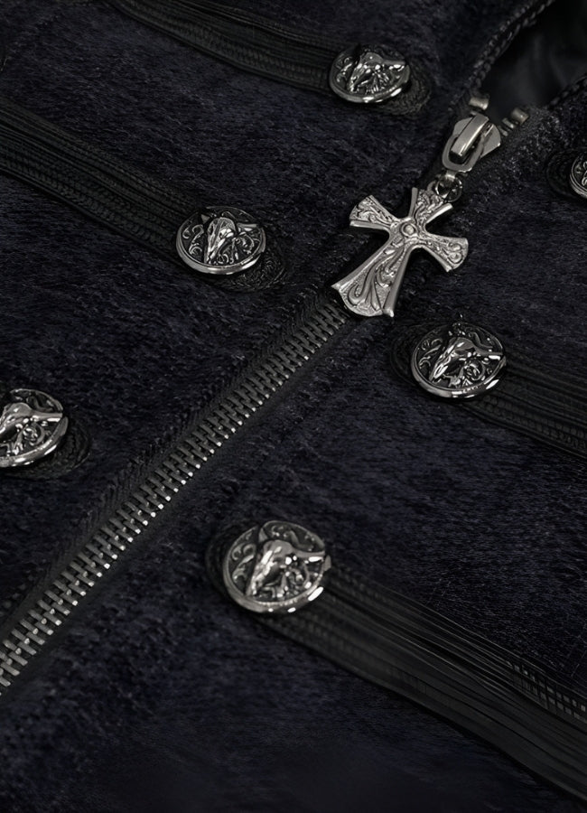 Men's Victorian Black Coat UK