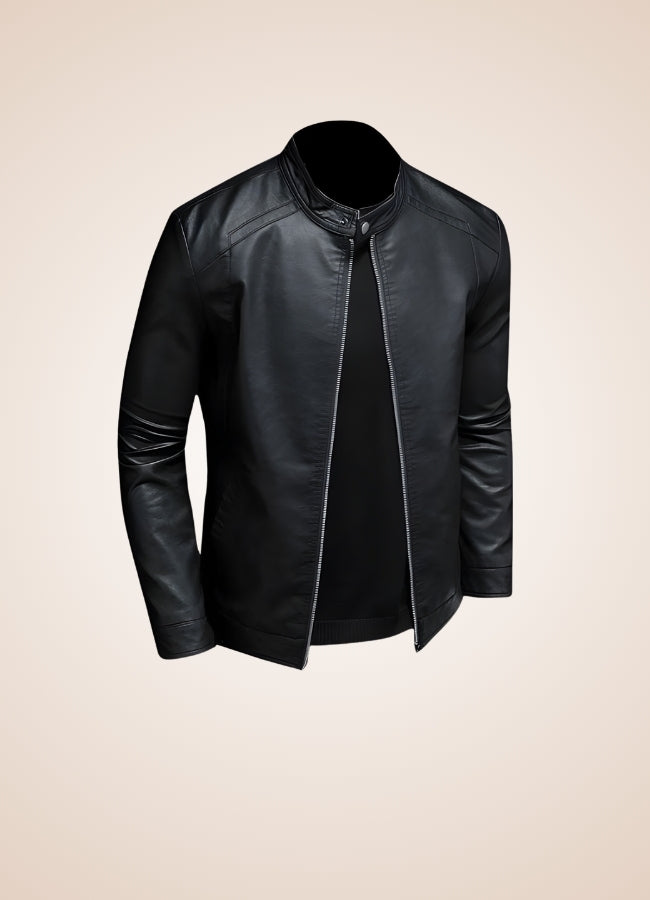 Motorcycle Steampunk Leather Jacket UK