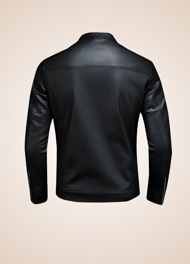 Motorcycle Steampunk Leather Jacket UK