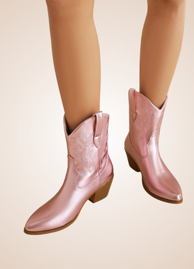 Pink Cowboy Cowgirl Boots UK