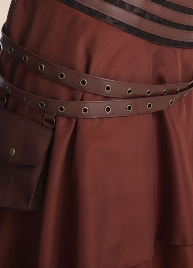 Pirate Style Steampunk Skirt UK