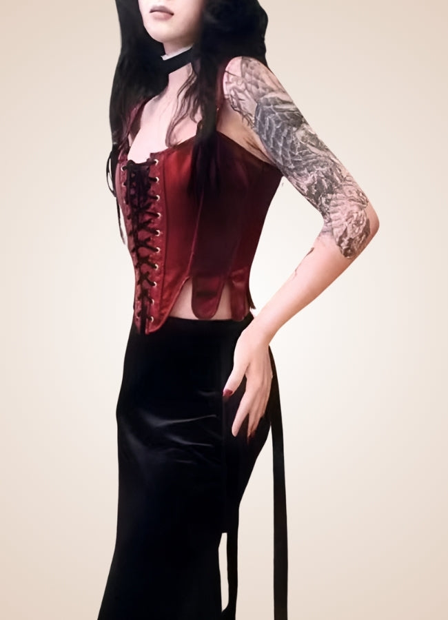 Retro Gothic Women's Corset UK