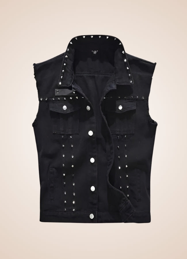 Rivet Jeans Punk Vest UK
