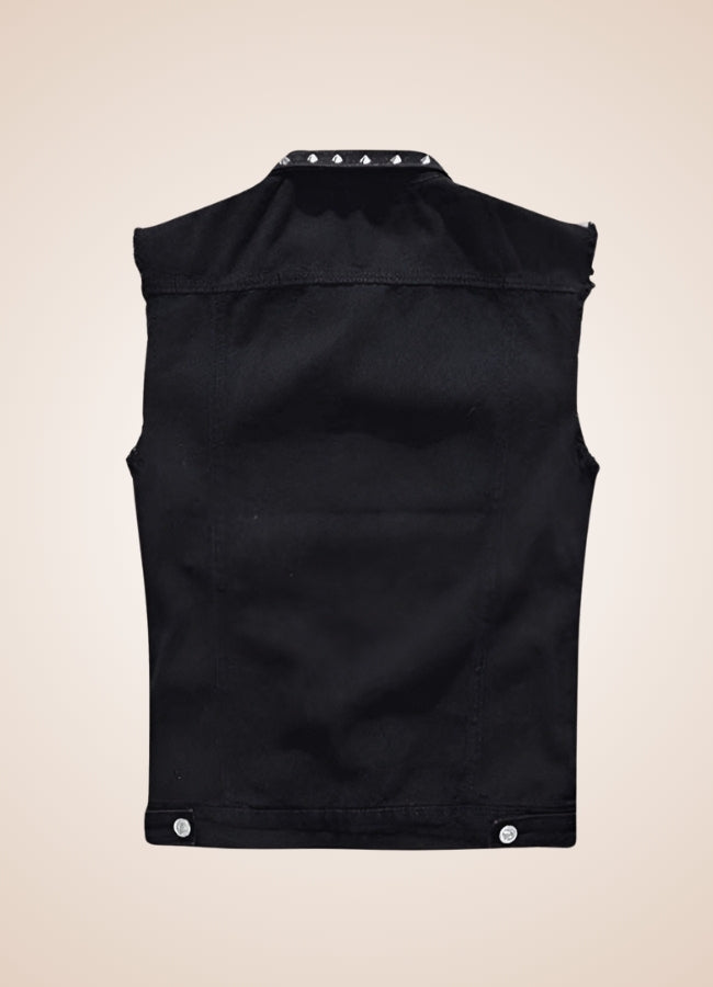 Rivet Jeans Punk Vest UK