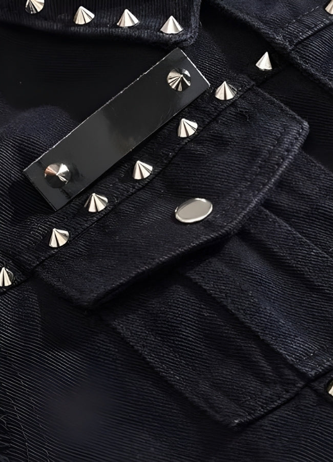 Rivet Jeans Punk Vest UK