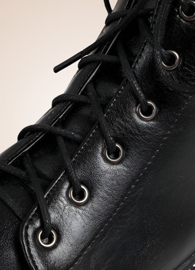 Single Buckle Steampunk Boots UK