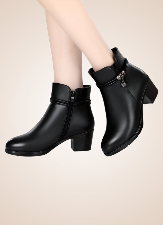 Soft Leather Women's Ankle Boots UK