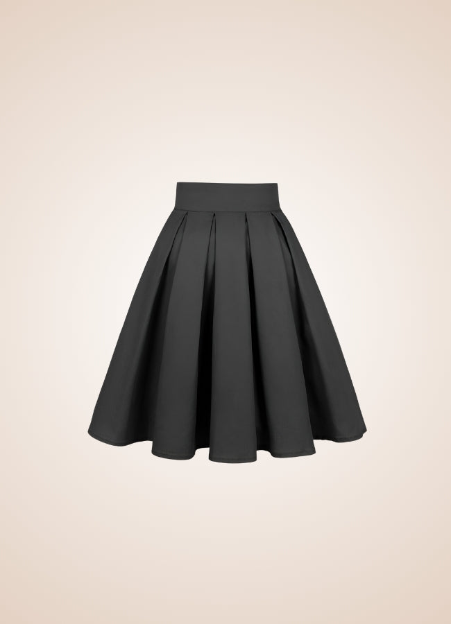 Solid Color Ribbon Mini Skirt UK