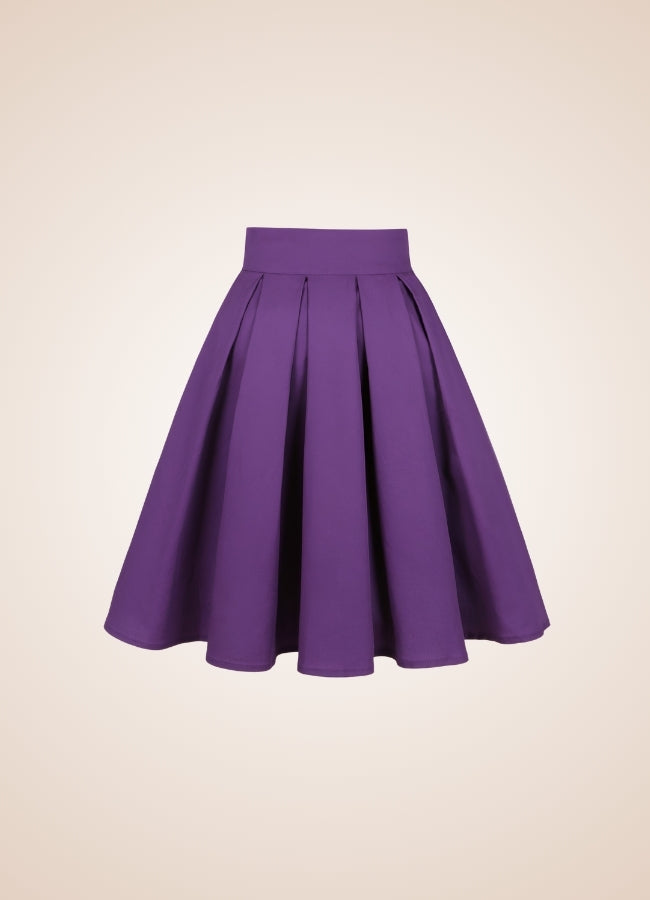 Solid Color Ribbon Mini Skirt UK