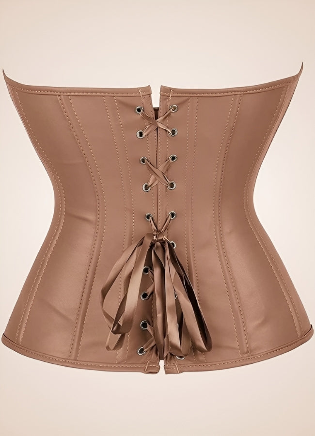 Solid Color Steampunk Corset UK