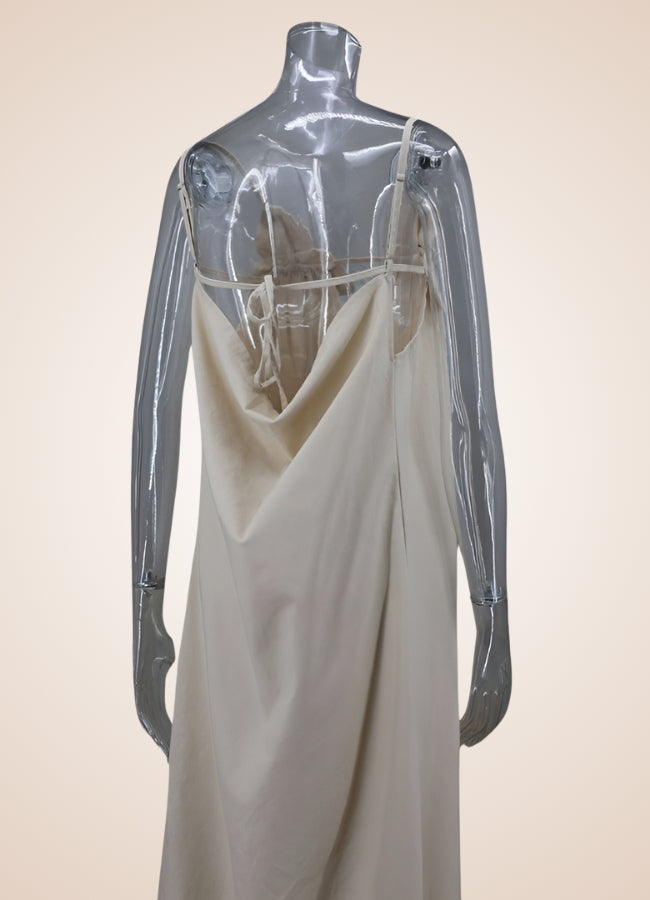 Steampunk Apricot Long Dress UK