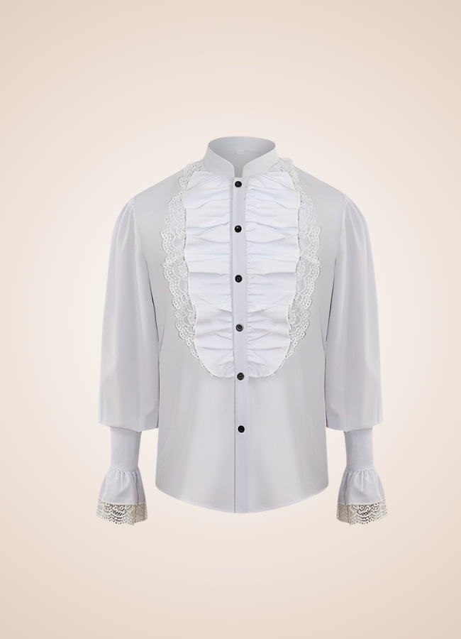 Steampunk British Style Ruffle Shirt UK