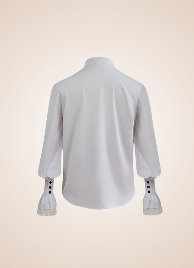 Steampunk British Style Ruffle Shirt UK