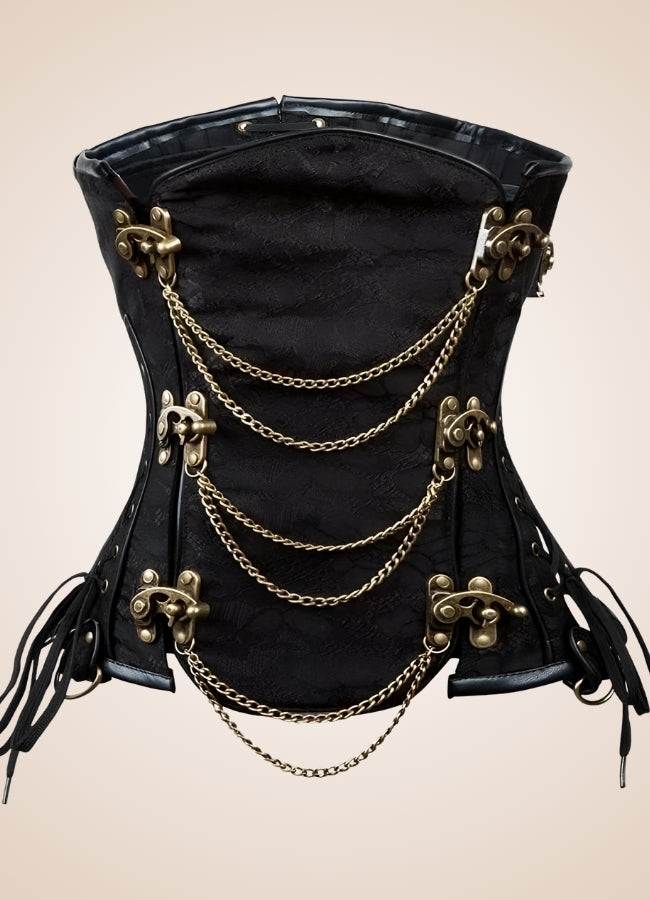 Steampunk Chain Corset UK