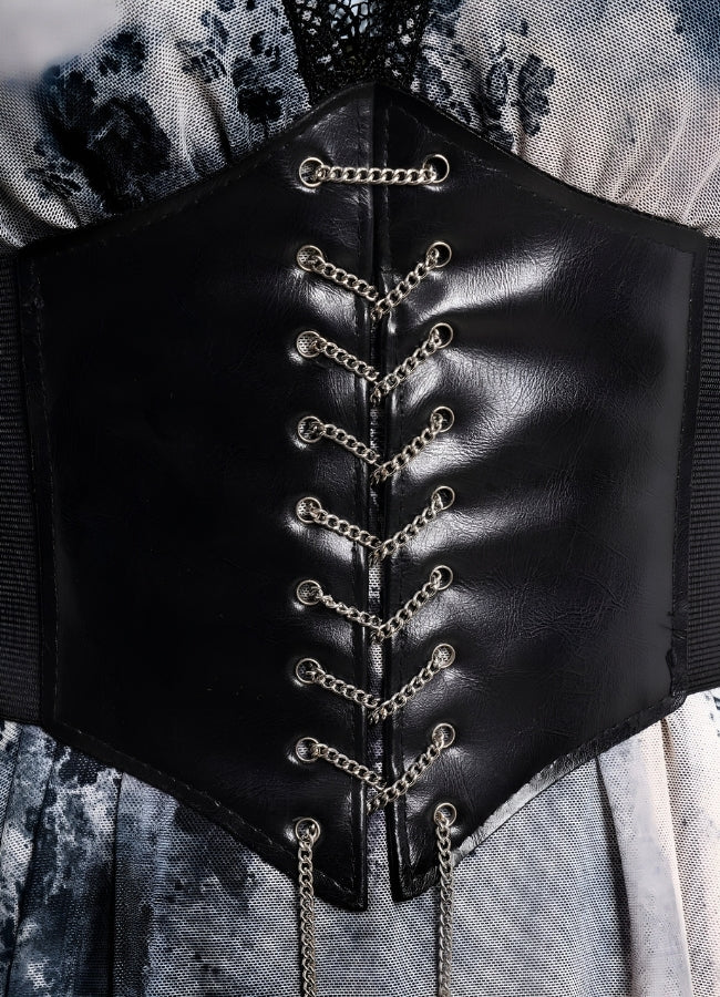 Steampunk Chain Corset Dress UK