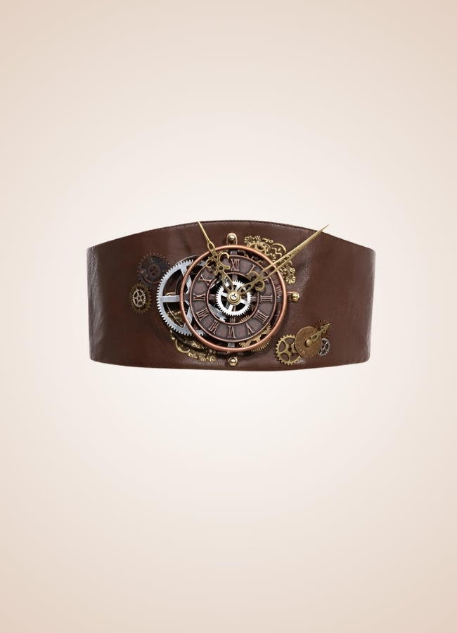 Steampunk Clock Corset Belt UK
