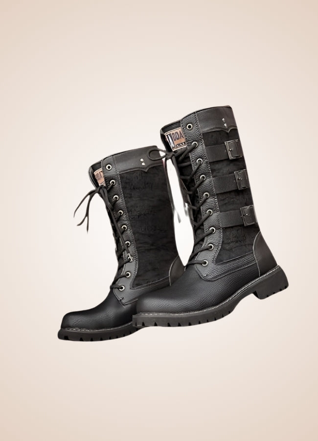 Steampunk Combat Boots UK