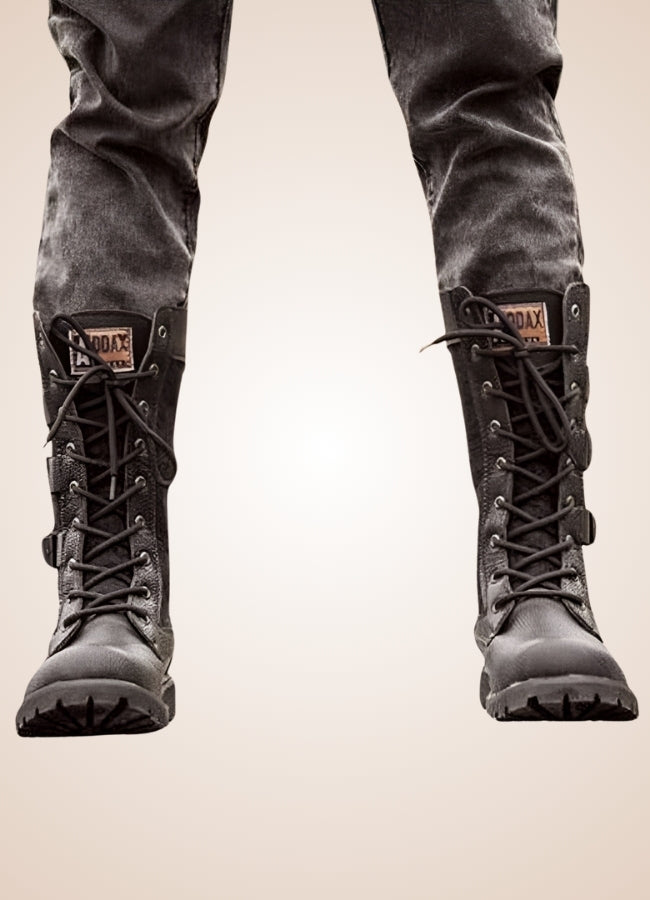 Steampunk Combat Boots UK