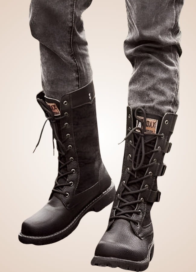 Steampunk Combat Boots UK