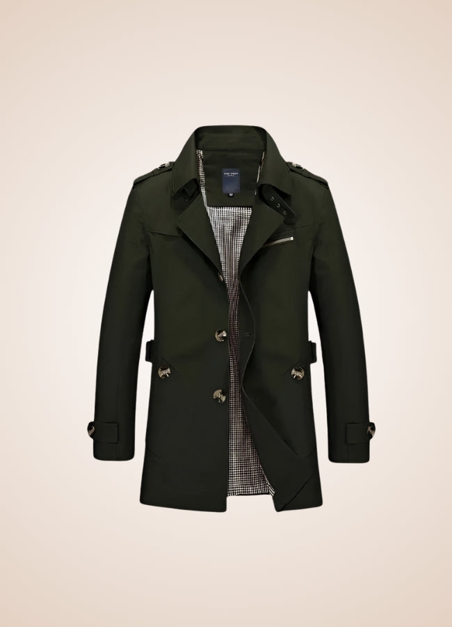 Steampunk Cotton Trench Coat UK