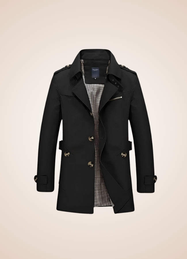 Steampunk Cotton Trench Coat UK