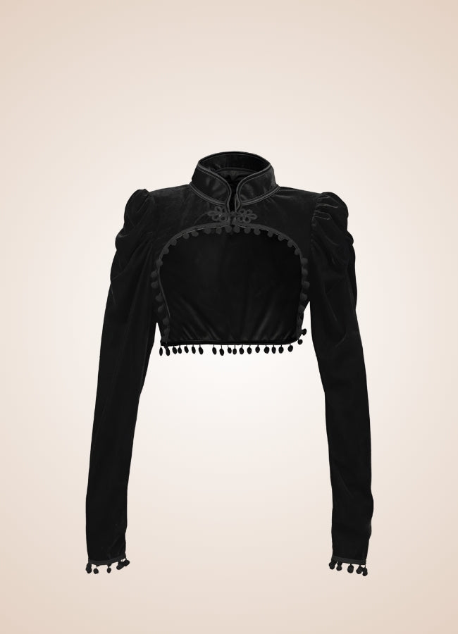 Steampunk Crop Top Jacket UK