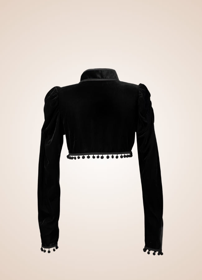Steampunk Crop Top Jacket UK