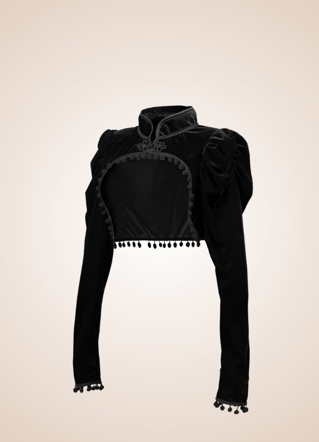 Steampunk Crop Top Jacket UK