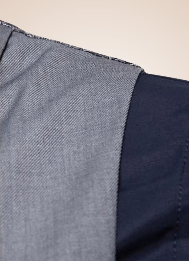 Steampunk Double Breasted Grey Vest UK