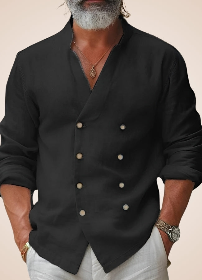 Steampunk Double Breasted Shirt UK