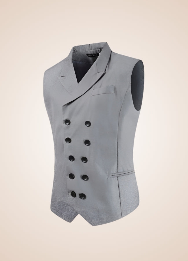 Steampunk Double Breasted Vest UK