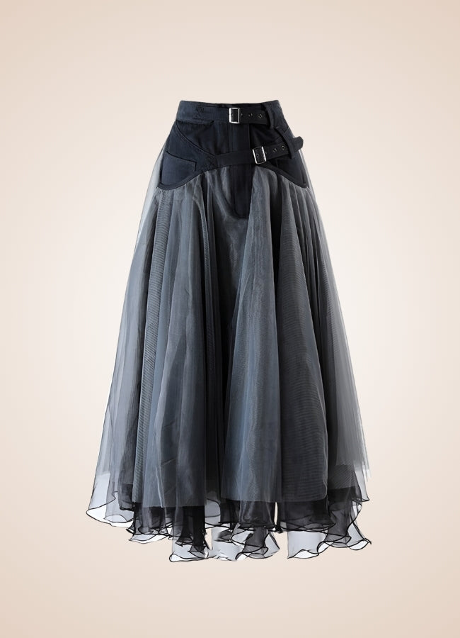 Steampunk Double Layer Skirt UK