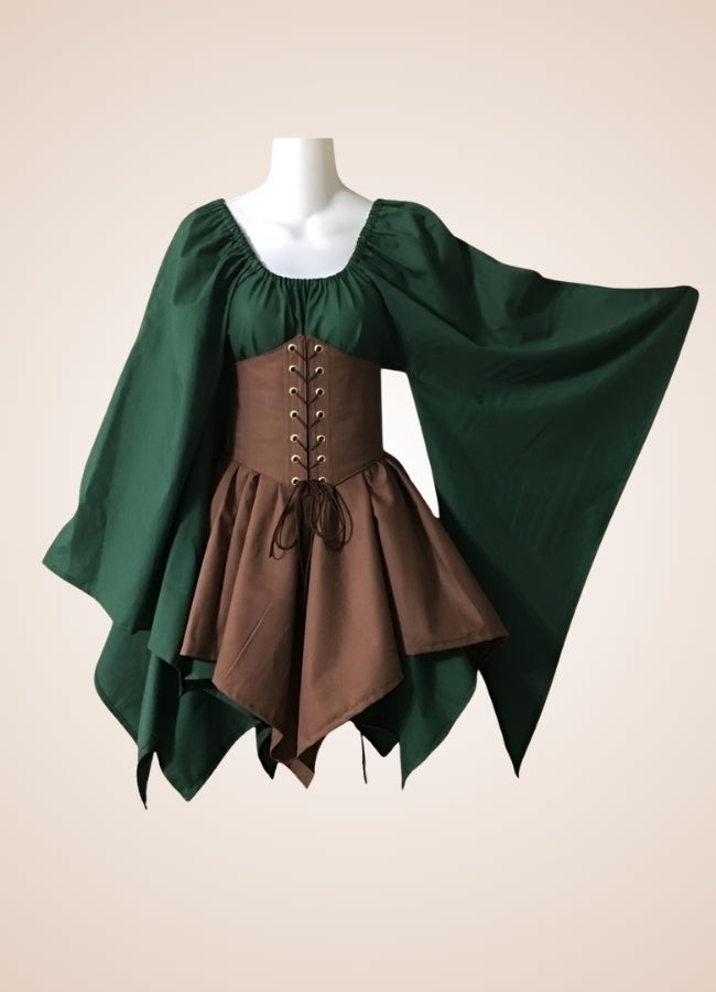 Steampunk Elf Medieval Dress UK