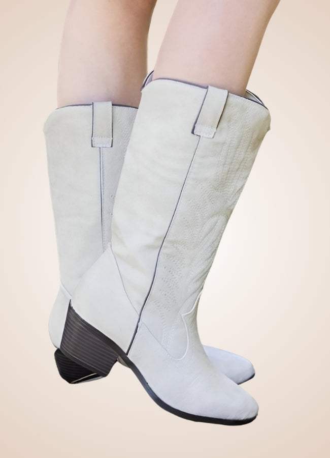 Steampunk Embroidery Cowboy Boots UK