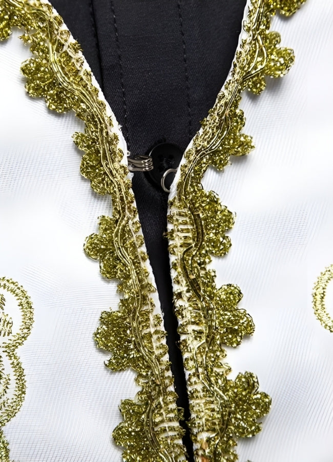 Steampunk Embroidery Vest UK