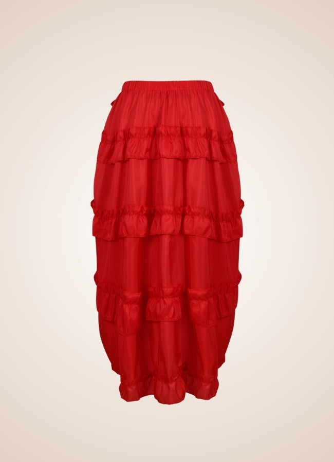 Steampunk Flip Up Front Skirt UK