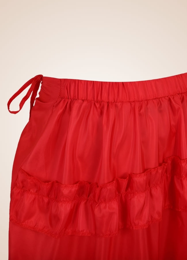 Steampunk Flip Up Front Skirt UK