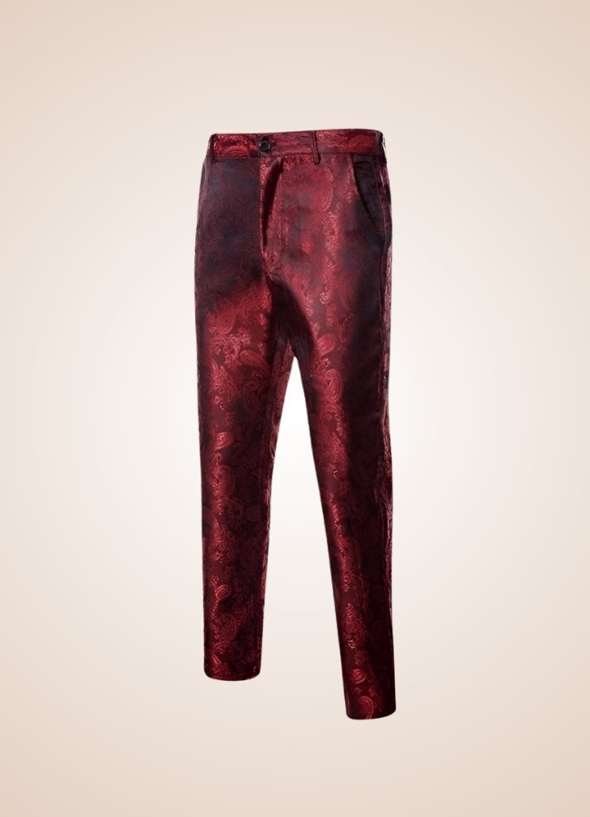 Steampunk Floral Pattern Pants UK