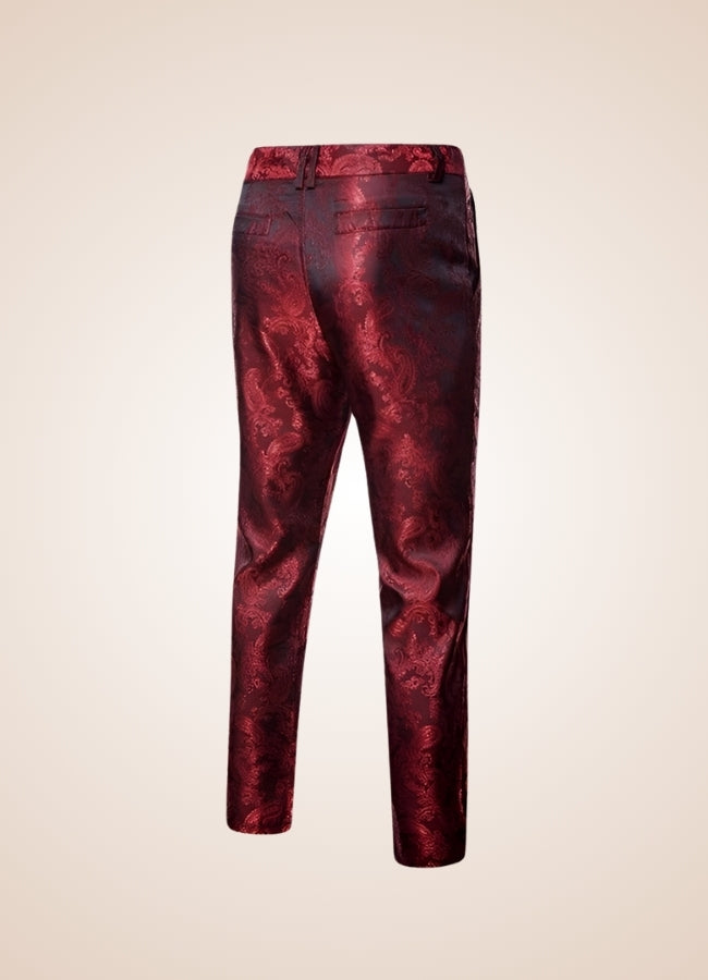 Steampunk Floral Pattern Pants UK