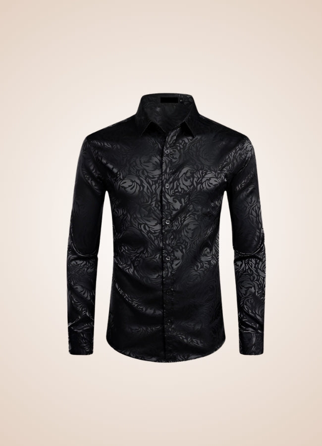 Steampunk Flower Pattern Shirt UK