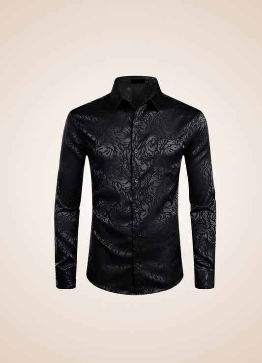 Steampunk Flower Pattern Shirt UK