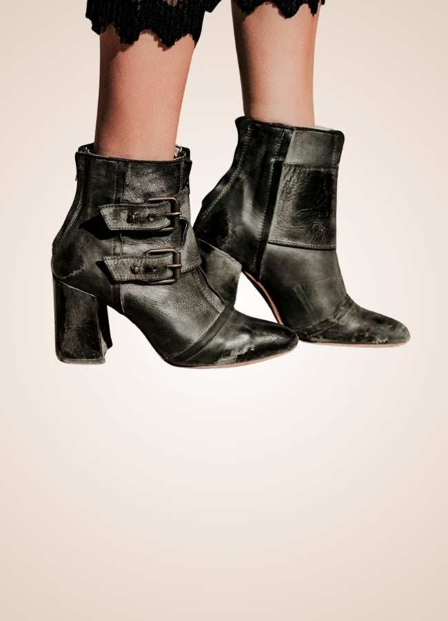 Steampunk Freebird Style Boots UK