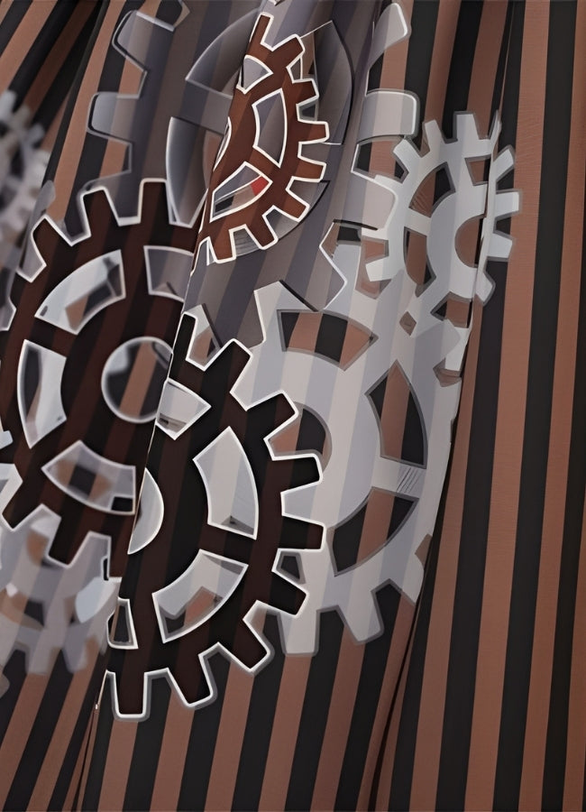 Steampunk Gear Pattern Skirt UK