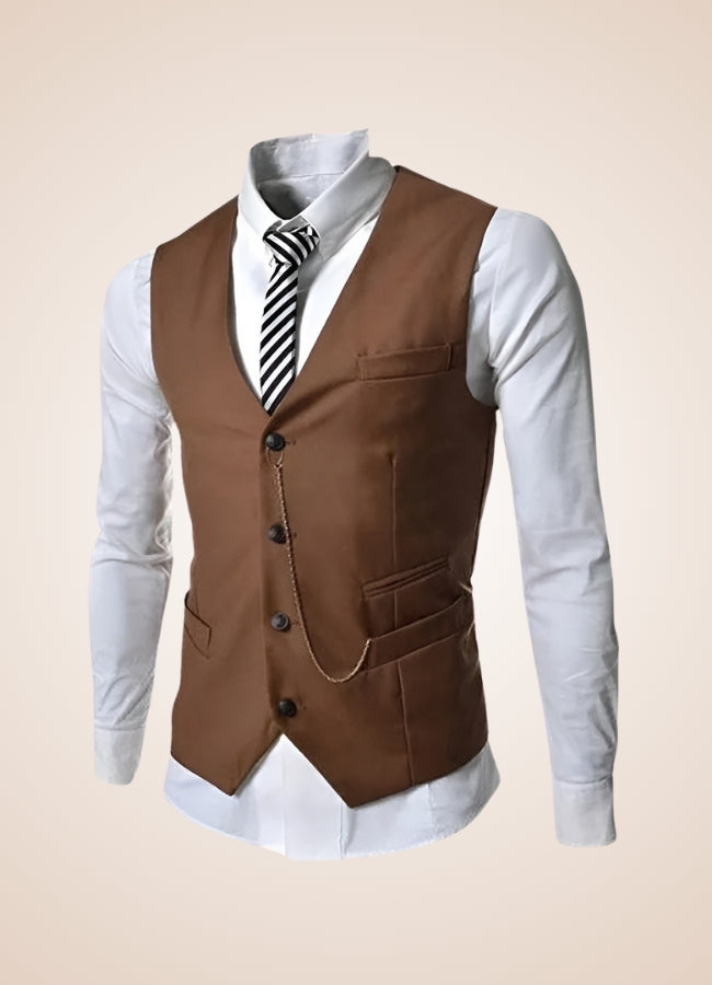 Steampunk Gentlemen Chain Vest UK