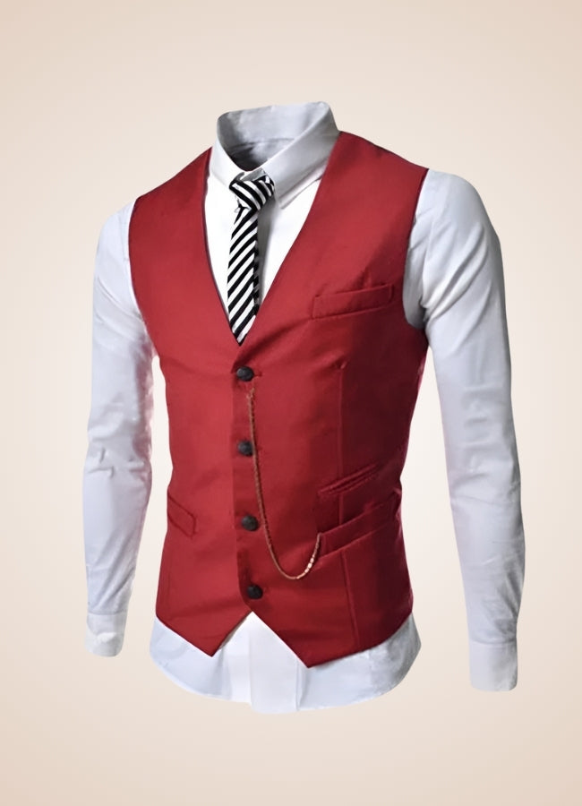 Steampunk Gentlemen Chain Vest UK