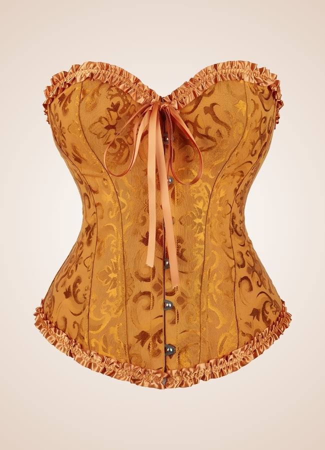 Steampunk Golden Bustier UK